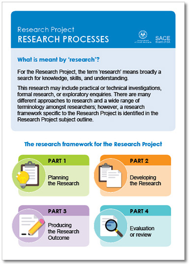 sace research project evaluation